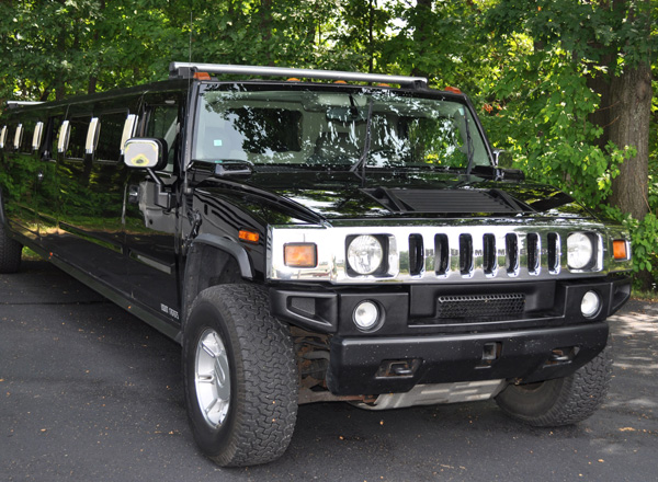 Rugby Black Hummer Limo Hire